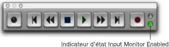 Avid Pro Tools 7.0 - Mode d'écoute Input Only - 1
