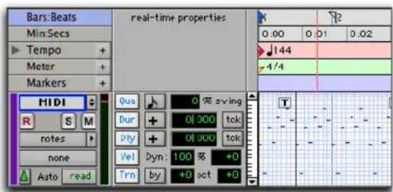 Avid Pro Tools 7.0 - Pour afficher (ou masquer) les vues disponibles dans les fenêtres Mix et Edit, effectuez une des opérations suivantes : - 8