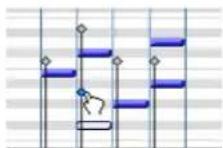 Avid Pro Tools 7.0 - Pour modifier la vélocité MIDI : - 2