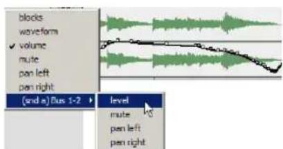 Avid Pro Tools 7.0 - Pour afficher les données d'automation : - 1