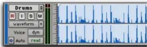 Avid Pro Tools 7.0 - Préférence Draw Waveforms Rectified - 1