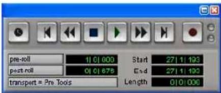 Avid Pro Tools 7.0 - Champ de début, de fin et de durée - 2