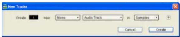 Avid Pro Tools 7.0 - Pour configurer une piste audio en enregistrement : - 1