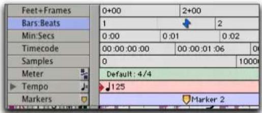 Avid Pro Tools 7.0 - Règles temporelles et règles de chef d'orchestre - 1