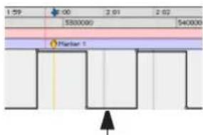 Avid Pro Tools 7.0 - Placement du curseur avant le début de l'événement de coupure de son - 3