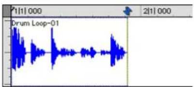 Avid Pro Tools 7.0 - Pour rogner depuis un point de fin jusqu'au point d'insertion : - 2