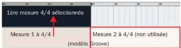 Avid Pro Tools 7.0 - Affectation du modèle pour les temps identiques et les mesures impaires - 1