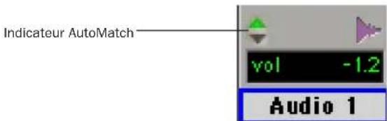Avid Pro Tools 7.0 - Indicateurs AutoMatch - 1
