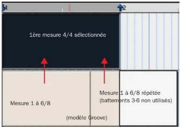 Avid Pro Tools 7.0 - Affectation du modèle à des temps non identiques - 1