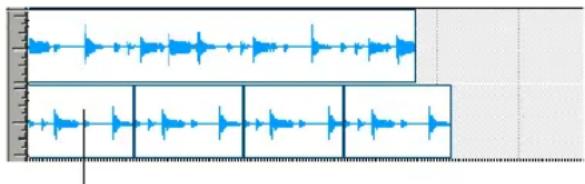 Avid Pro Tools 7.3 - Déplacement en mode Shuffle de plusieurs pistes et de régions multicanaux - 1