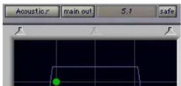 Avid Pro Tools 7.3 - Pour régler le pourcentage de centrage : - 1