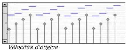 Avid Pro Tools 7.3 - Conservation des relations de vélocité existantes - 1