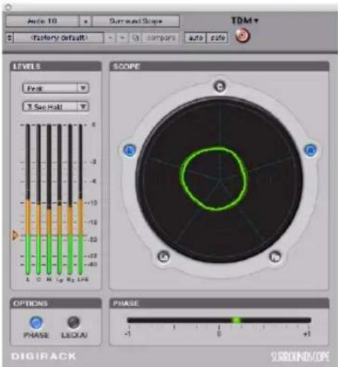Avid Pro Tools 7.3 - Pour utiliser le plug-in Surround Scope : - 1