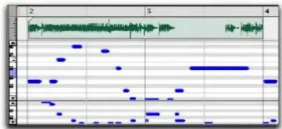 Avid Pro Tools 7.3 - Pour afficher les lignes de la grille dans la fenêtre Edit, procédez comme suit : - 1