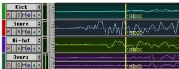 Avid Pro Tools 7.3 - Pistes de batterie et mode Collection - 1