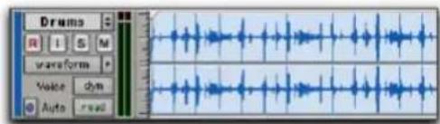 Avid Pro Tools 7.3 - Préférence Draw Waveforms Rectified - 2