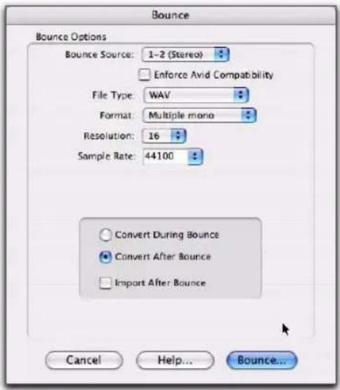 Avid Pro Tools 7.3 - Options de prémixage - 1