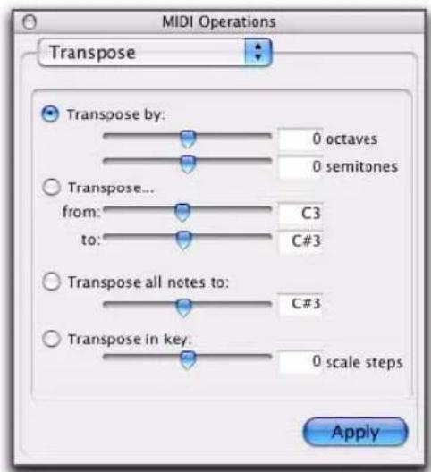Avid Pro Tools 7.3 - Transpose - 2