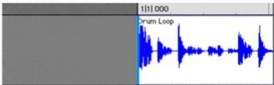 Avid Pro Tools 7.3 - Demi-écran de la fenêtre Edit - 1