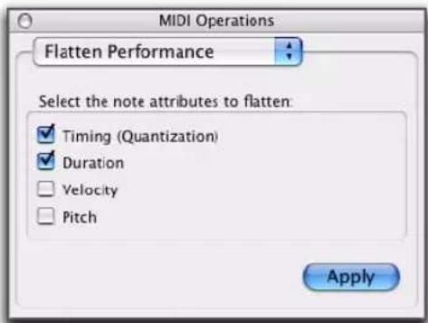 Avid Pro Tools 7.3 - Flatten Performance - 1