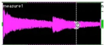 Avid Pro Tools 7.3 - Pour rogner une région avec l'outil de trimming standard : - 3