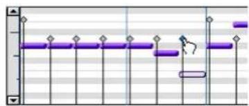 Avid Pro Tools 7.3 - Pour modifier la vélocité MIDI : - 1