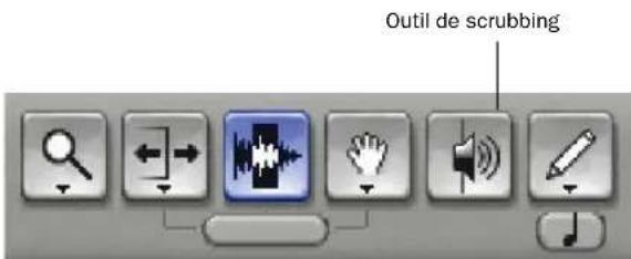 Avid Pro Tools 7.3 - Pour appliquer le scrubbing à une piste vidéo : - 1