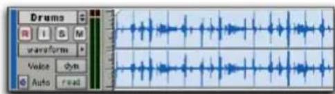 Avid Pro Tools 7.3 - Régions audio et formes d'onde - 1