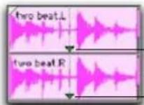 Avid Pro Tools 7.3 - Pour définir le point de synchronisation d'une région : - 1