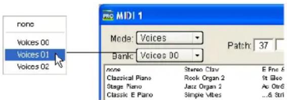 Avid Pro Tools 7.3 - Bouton Patch Select - 2