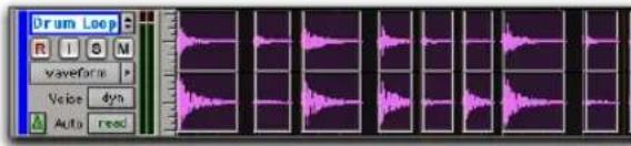 Avid Pro Tools 7.3 - Pour créer un groupe de régions : - 1