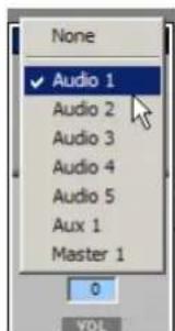 None ✓ Audio 1 Audio 2 Audio 3 Audio 4 Audio 5 Aux 1 Master 1 0 YOL