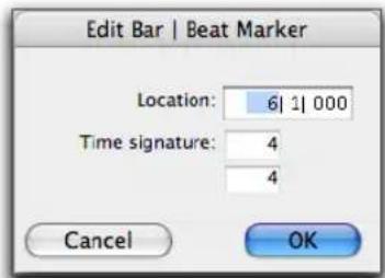 Avid Pro Tools 7.3 - Edition des marqueurs Bar|Beat - 1