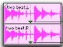 Avid Pro Tools 7.3 - Pour créer un point de synchronisation dans une région : - 1