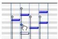 Avid Pro Tools 7.3 - Pour modifier la vélocité MIDI : - 2