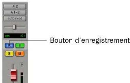 A 2 A 1-2 auto read Bouton d'enregistrement
