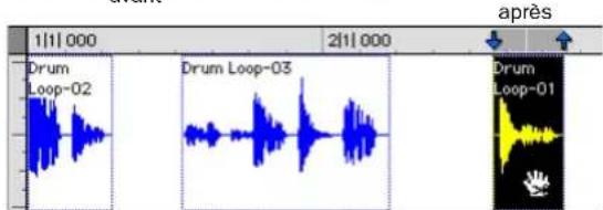 1|1| 000 2|1| 000 Après Drum Loop-02 Drum Loop-03 Drum Loop-01