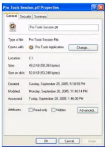 Avid Pro Tools 7.3 - Pour créer un modèle de session personnalisé sous Windows : - 1