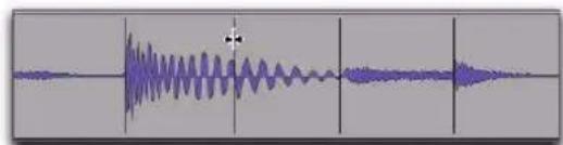 Avid Pro Tools 8.0 - Pour déplacer un marqueur d'événement : - 1