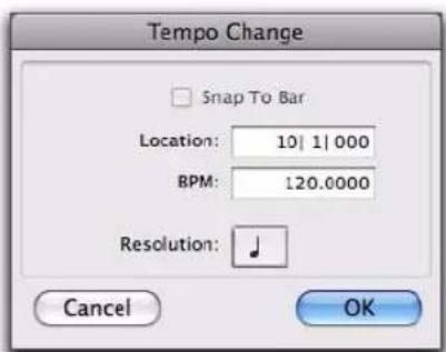 Avid Pro Tools 8.0 - Pour modifier le tempo de la session : - 1