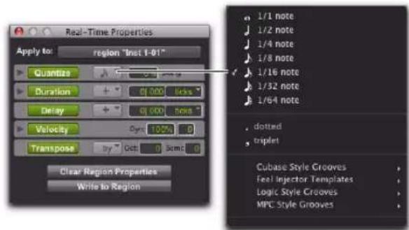 Avid Pro Tools 8.0 - Quantize - 2
