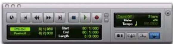 Avid Pro Tools 8.0 - Pour activer l'option Wait for Note : - 1