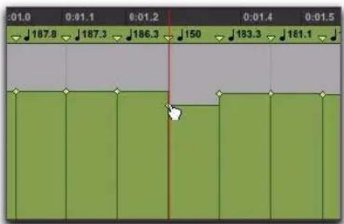 Avid Pro Tools 8.0 - Accrochage des événements de tempo - 1