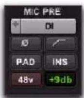Avid Pro Tools 8.0 - Vue Mic Preamps (Pro Tools HD uniquement) : - 1