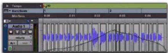 Avid Pro Tools 8.0 - Limitation du décalage de l'automation - 2