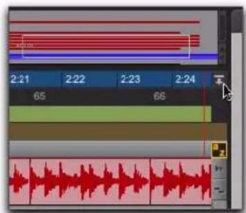 Avid Pro Tools 8.0 - Pour afficher (ou masquer) la vue Universe dans la fenêtre Edit, effectuez une des opérations suivantes : - 2