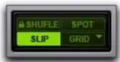 Avid Pro Tools 8.0 - Verrouillage du mode Shuffle - 1