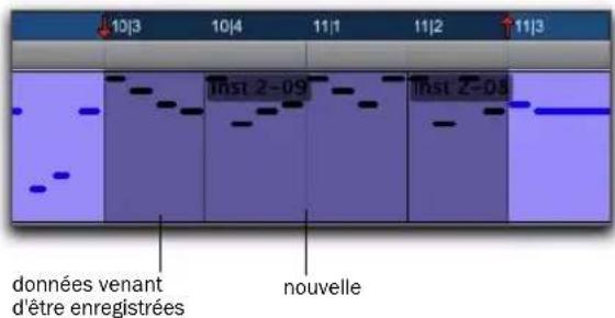 Avid Pro Tools 8.0 - Régions MIDI et enregistrement fractionné - 2