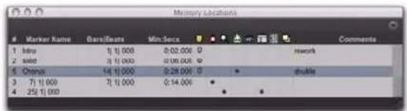 Avid Pro Tools 8.0 - Marker Name Bars|Beats ✓ Bars|Beats - 1