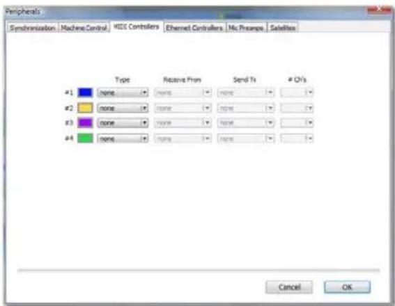 Avid Pro Tools 8.0 - Contrôleurs MIDI - 1